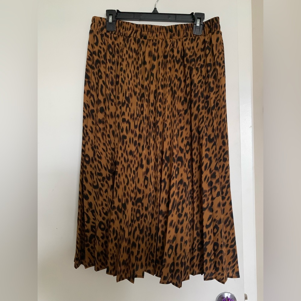 Animal Print Skirt